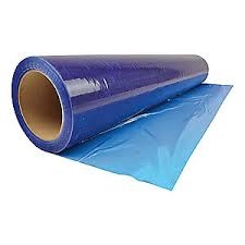 Blue protective tape